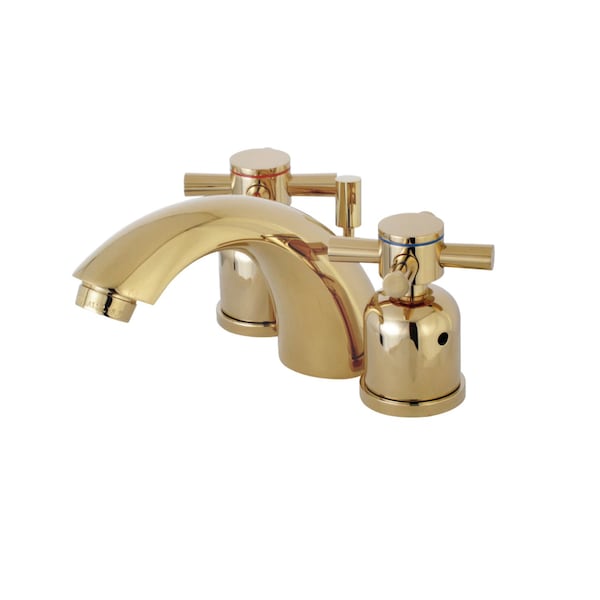KB8952DX Mini-Widespread Bathroom Faucet, Polished Brass